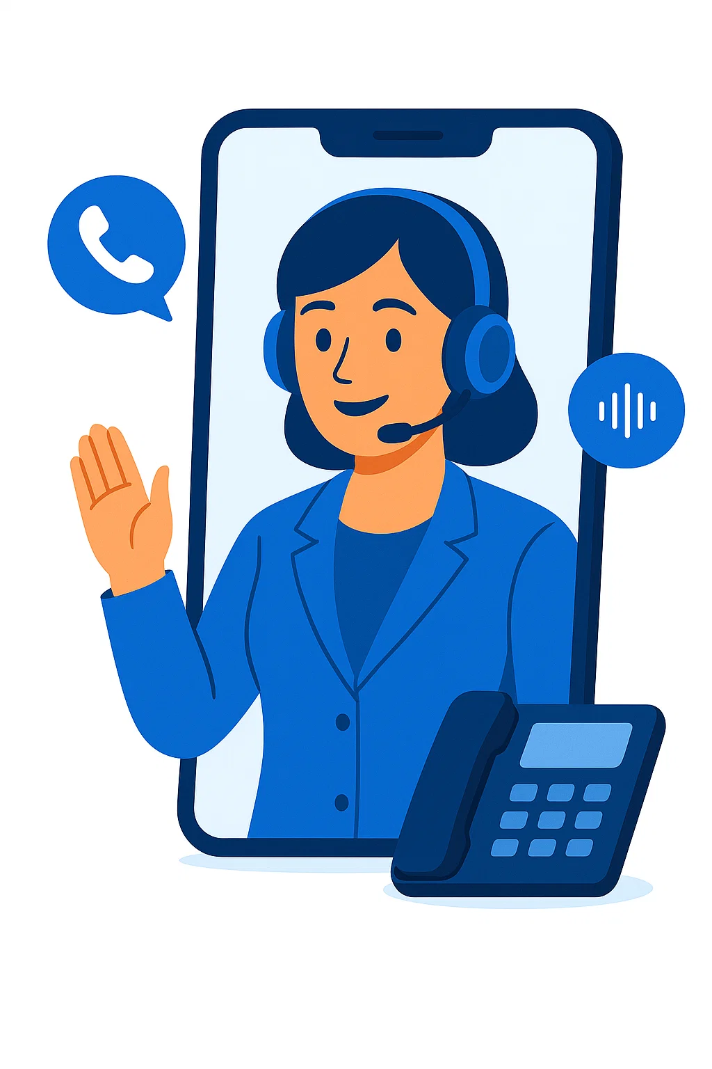 Voice AI Illustration